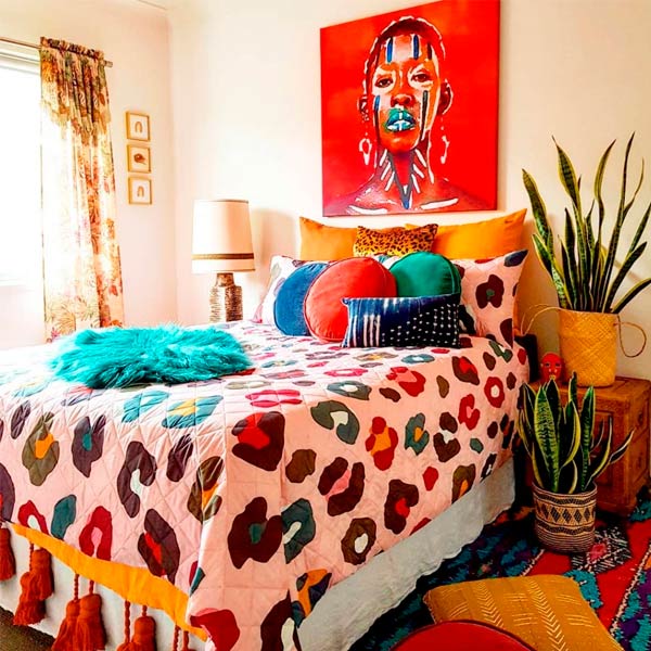 Decoración del hogar boho chic