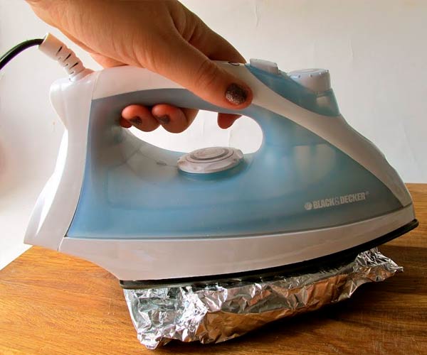 utilizar papel de aluminio