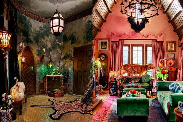 casa maximalista de Dita Von Teezer