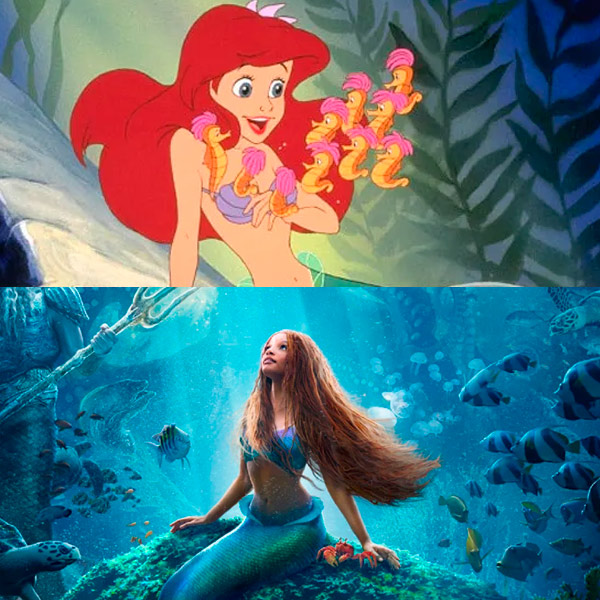 princesas de Disney versus acción en vivo