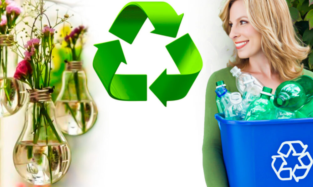 reciclaje en la decoración del hogar
