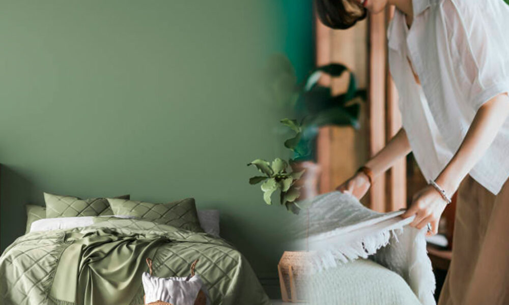 Trucos para decorar la cama cuando tienes vista
