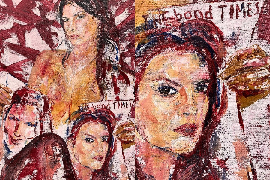 Arte en venta |: Las pinturas de este artista están fuera de este mundo. bayas de cerebro