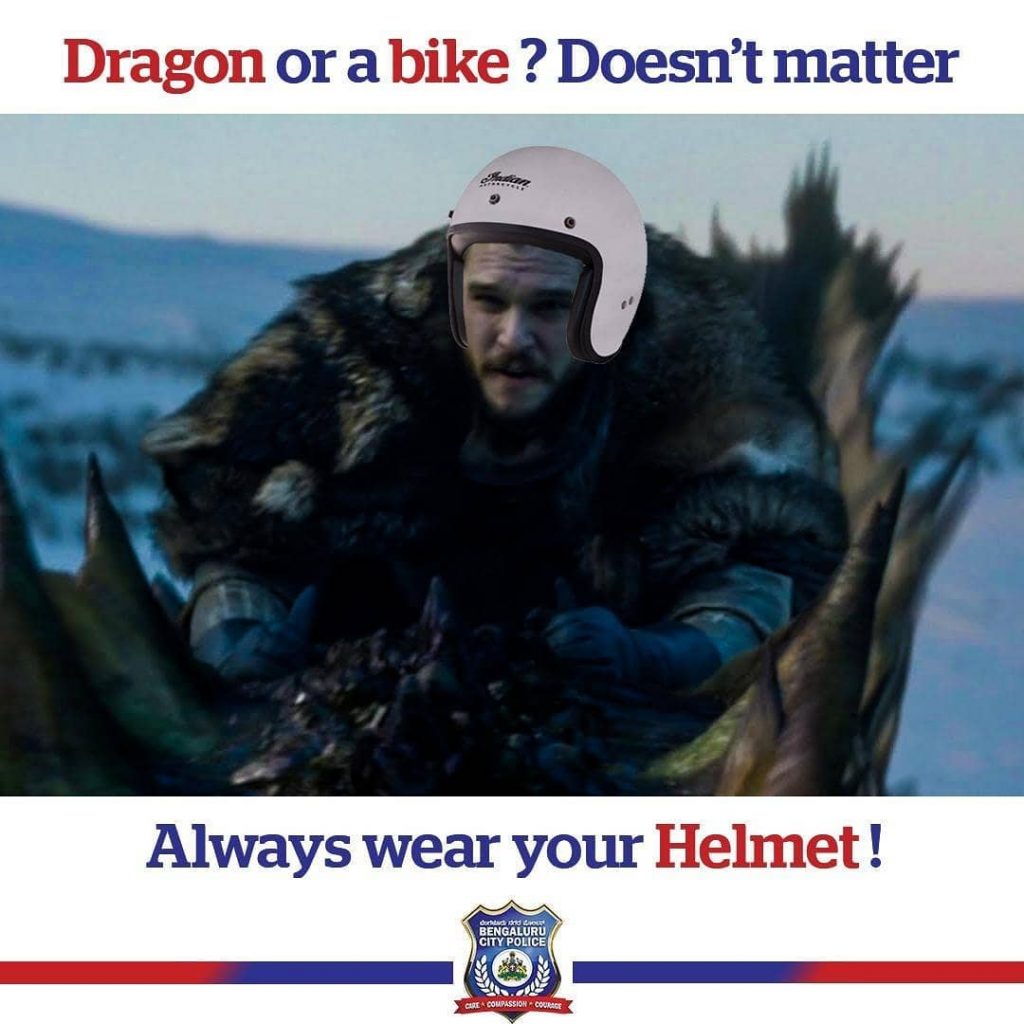 |: La policía de la ciudad de Bengaluru utiliza memes para atraer nuevos seguidores #8 | bayas de cerebro