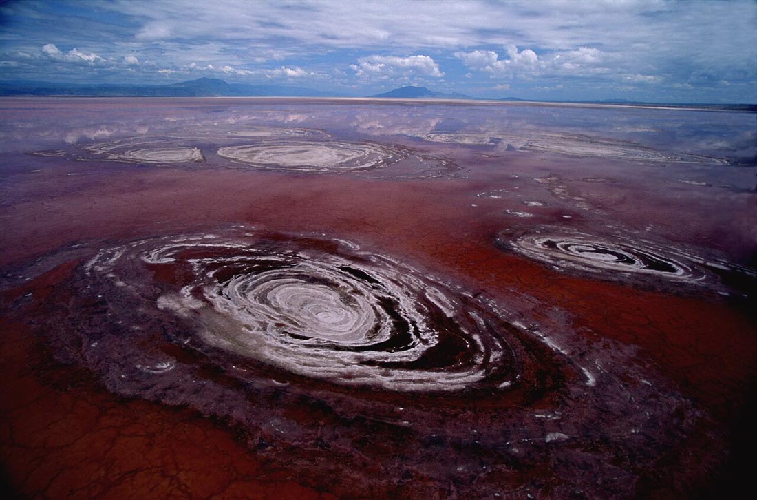 17-lago Natron, Tanzanan
