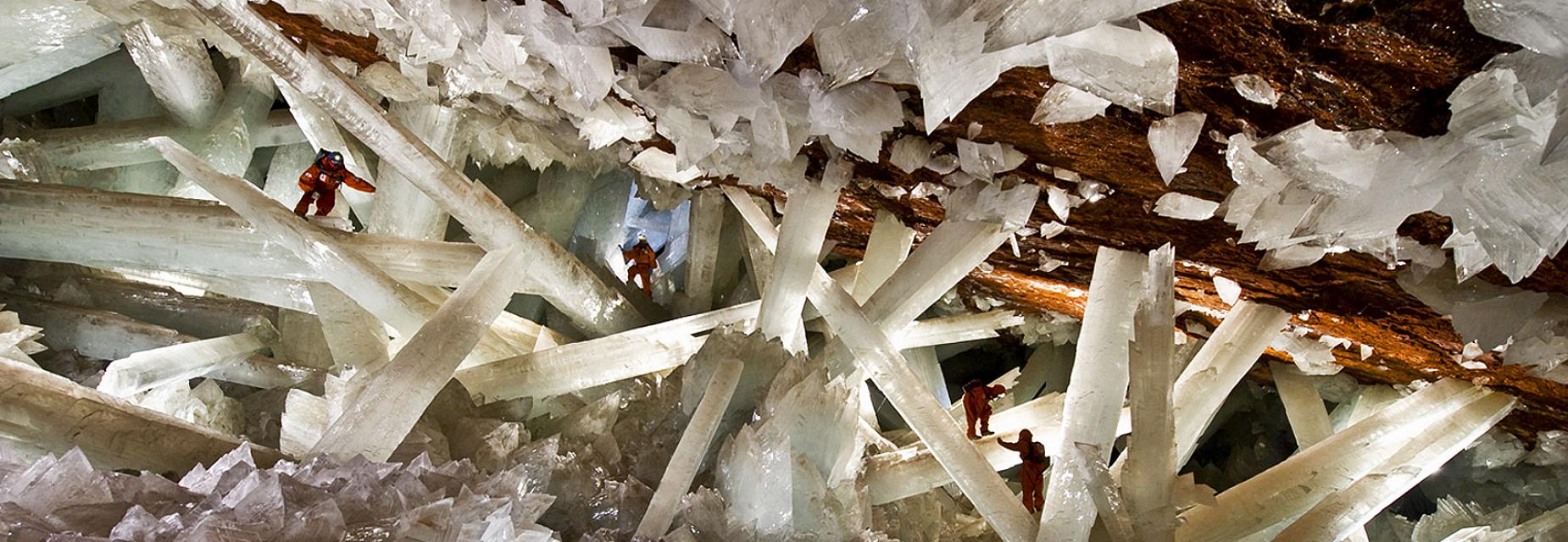 Cueva de 19 cristales, mina Naica, México