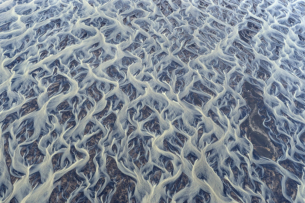 Escena de 5 río Islandia