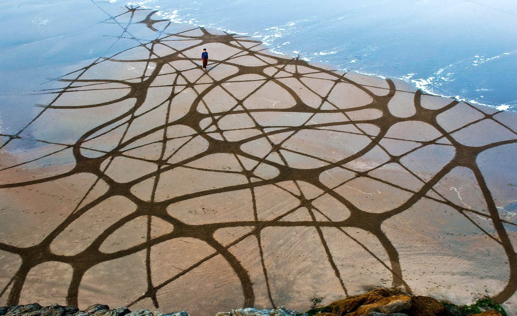 Beach impactante de la playa de arte de la playa Andrés Amador 3: