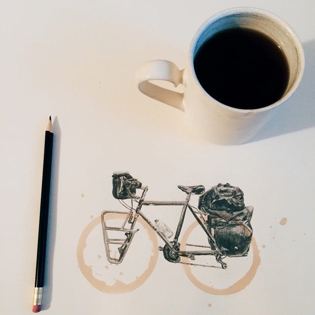 Increíbles fotos de manchas de café de Carter Asmann 10