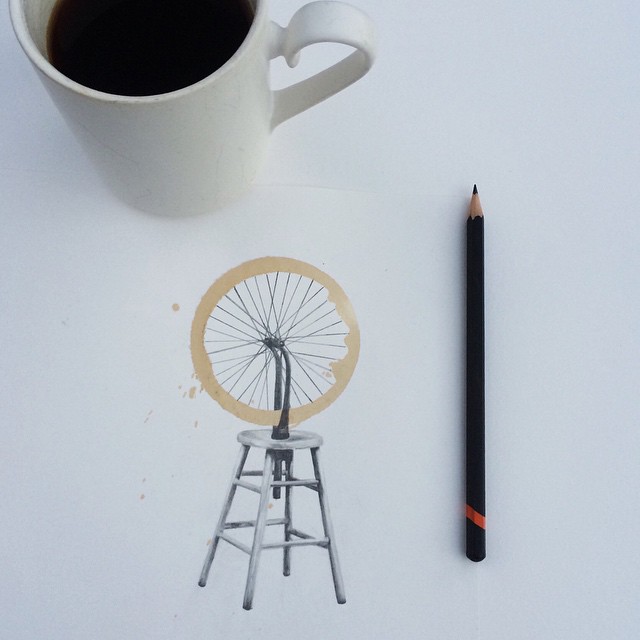 Increíbles fotos de manchas de café Carter Asmann 8: