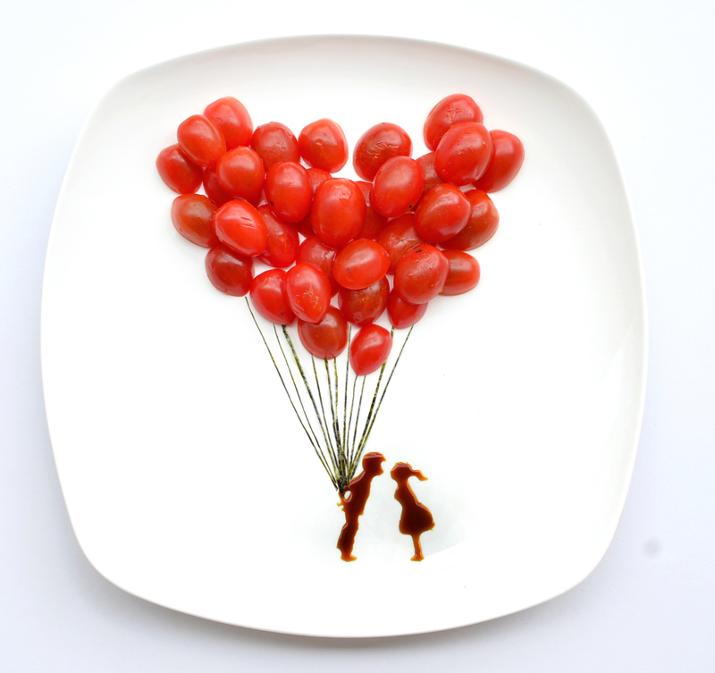 Creación con comida 8: