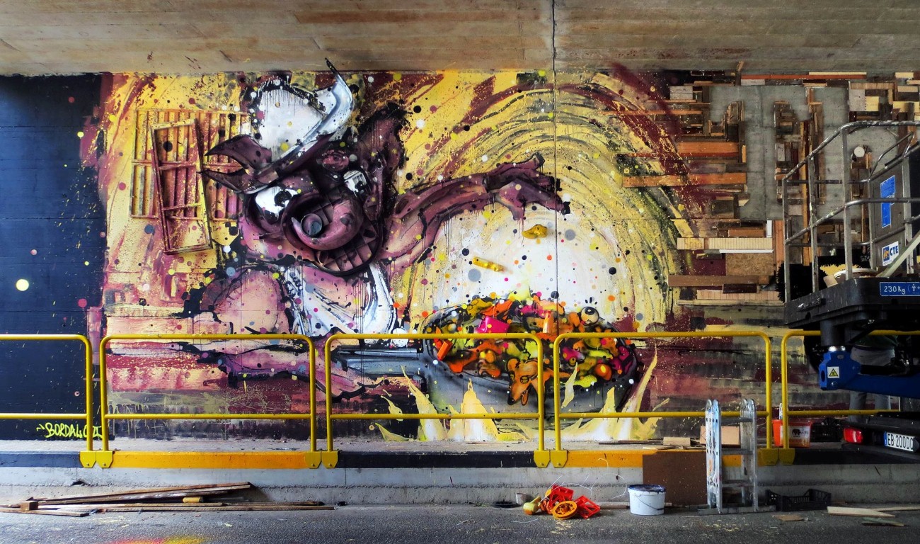 La basura tiene una segunda vida como el lujo 3d Animal Street Art 8