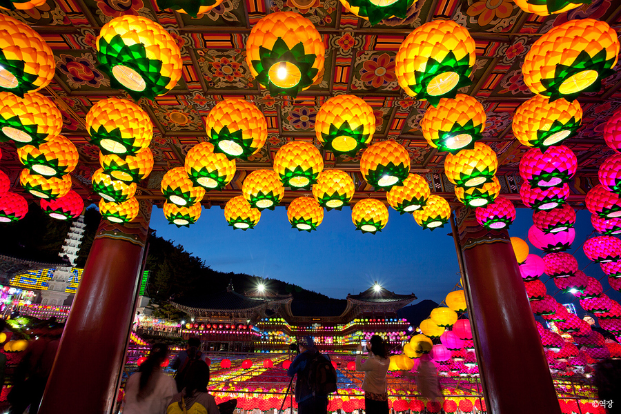 Festival Lotus Lantern en Seúl, Corea
