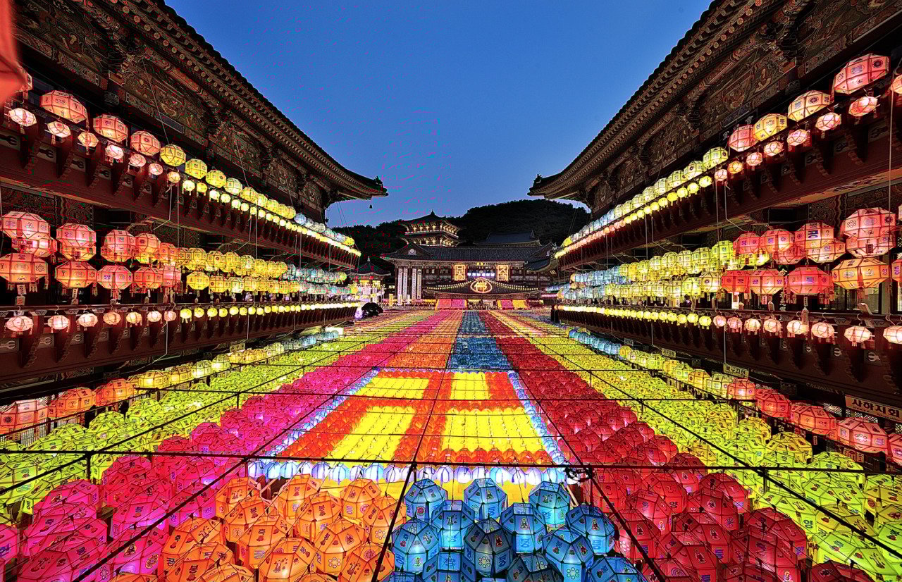 Festival Lotus Lantern en Seúl, Corea