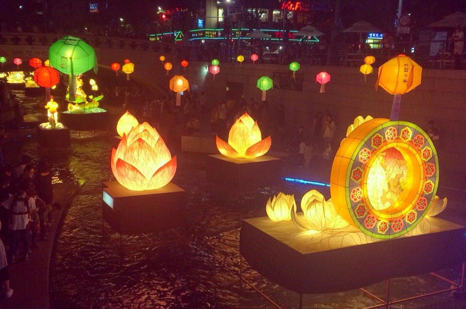 Festival Lotus Lantern en Seúl, Corea