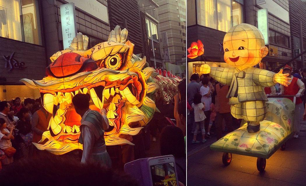 Festival Lotus Lantern en Seúl, Corea