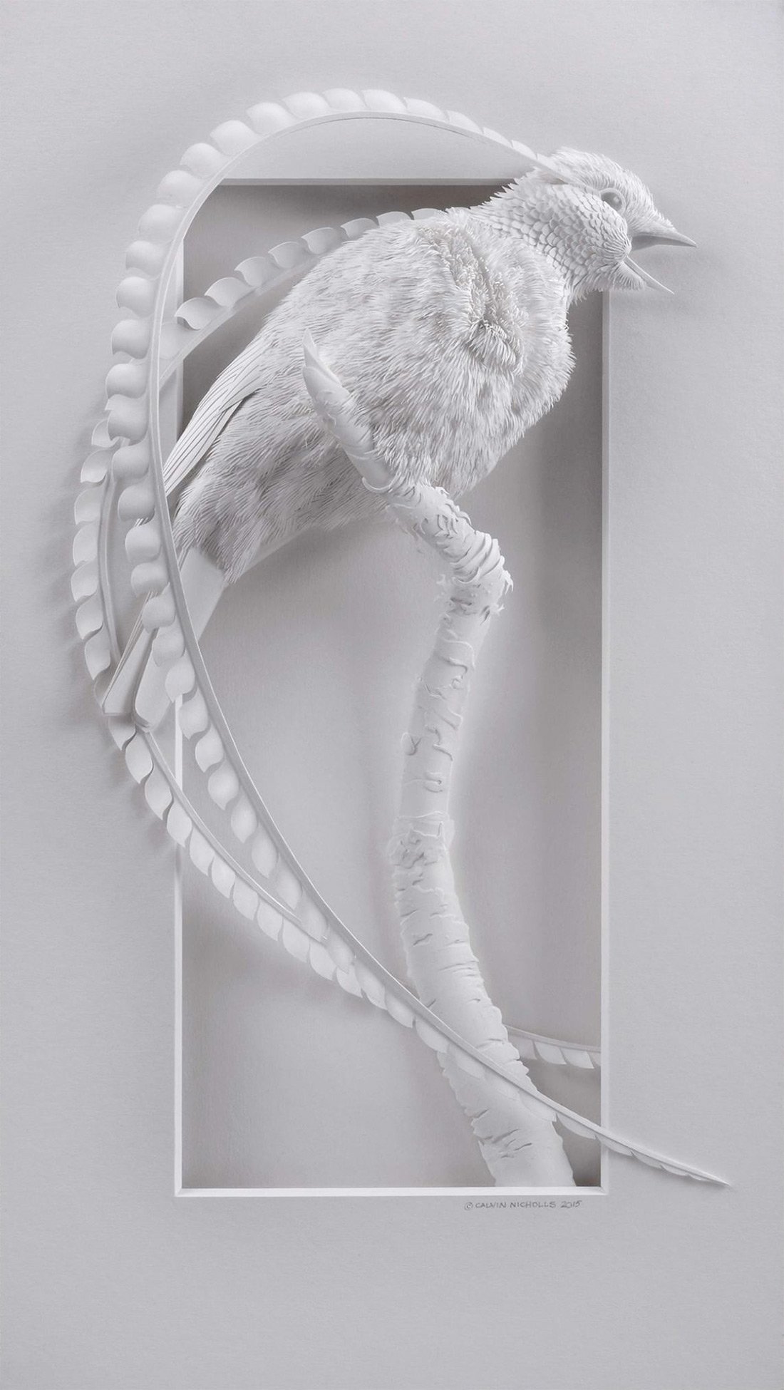 Esculturas realistas excesivas de animales por Calvin Nicholls