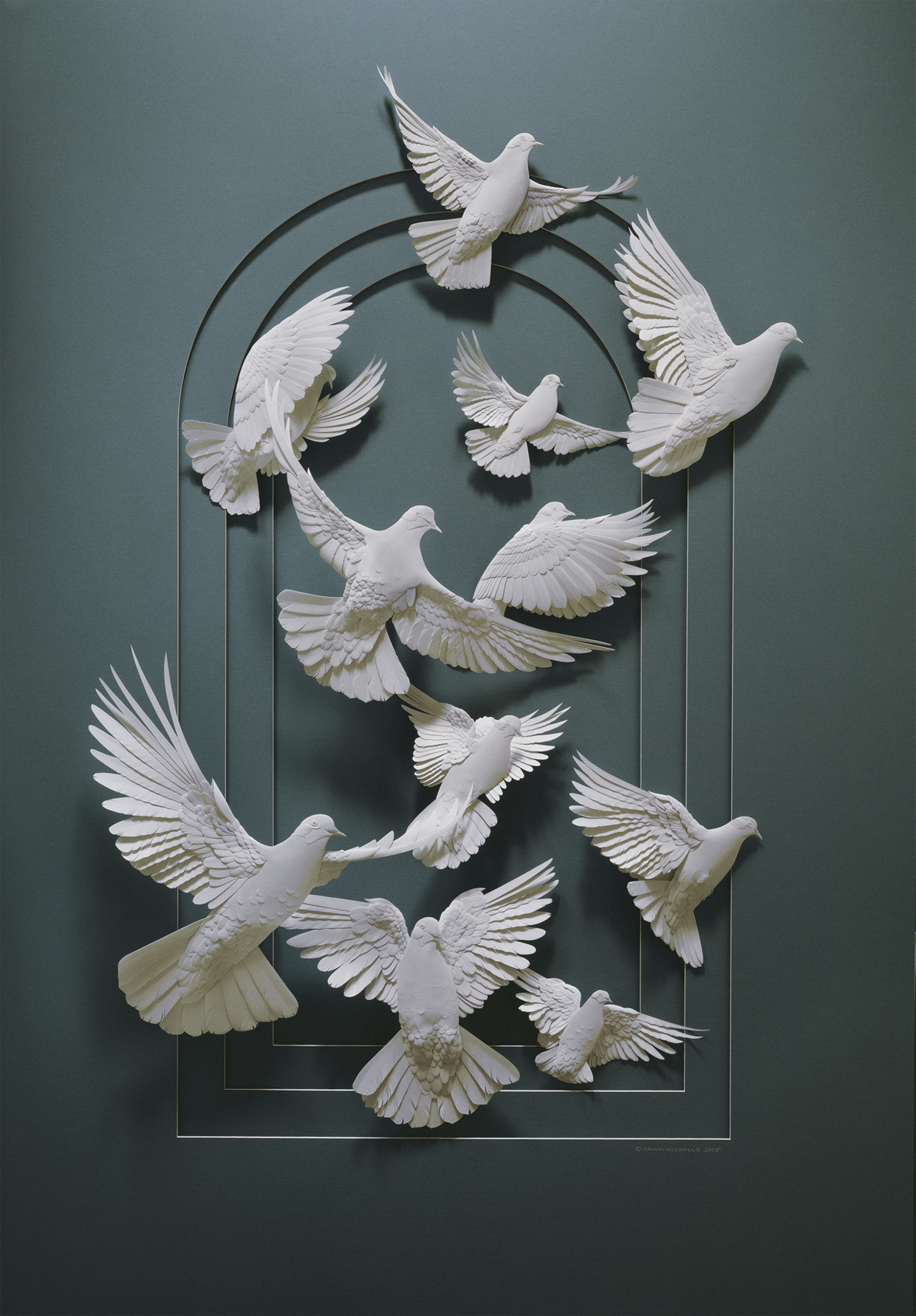 Calvin Nicholls 8 esculturas súper realistas animales 8