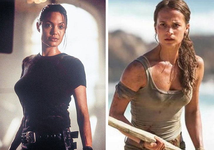 Lara Croft | ¿Cómo se ven los personajes femeninos ícono (Lara Croft realmente te sorprenderá) Bayas cerebrales?