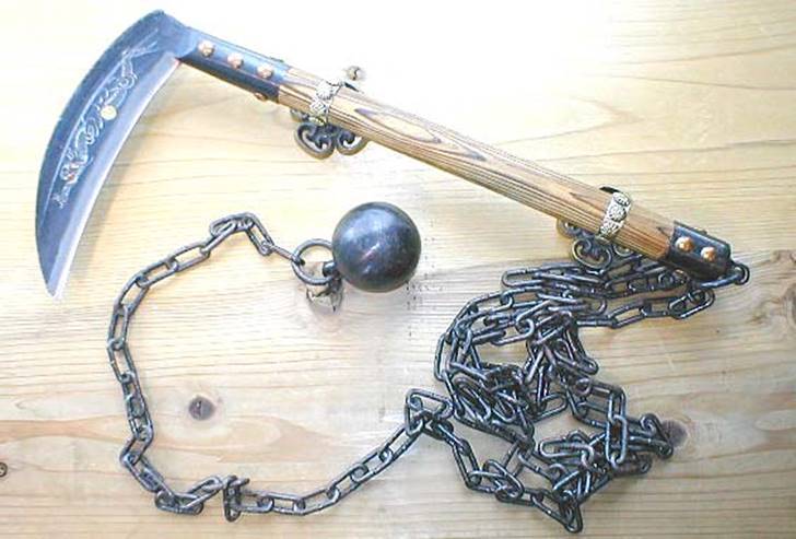7 armas de 7 mandos-ninja-kearigama