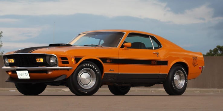 $ 46,200 $ 1970 Ford Mustang Mach 1 Twister | 8 cosas caras geniales pero ridículas que compran bayas cerebrales de Keanu Reeves