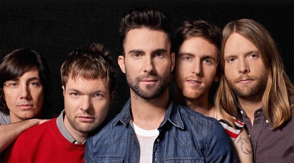 Adam Levin - Maroon 5 | 7 grupos y cadenas que son más famosas por un miembro | Bayas cerebrales