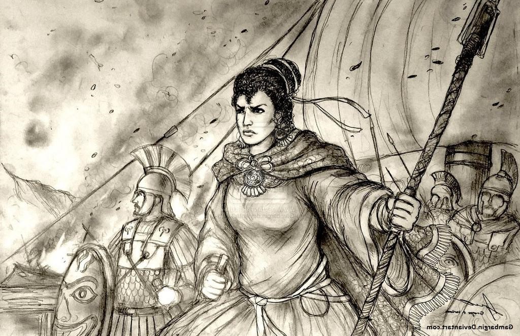 Karia Artemisia | 6 feroces mujeres luchadoras en la historia | Bayas cerebrales