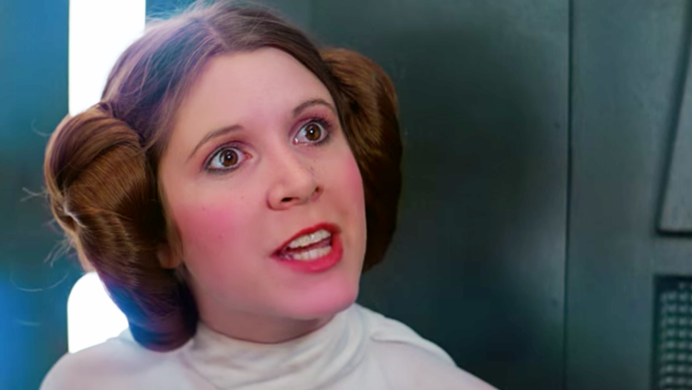 Carrie Fisher - Princesa Leia | 11 actores que siempre serán definidos por ese papel | Bayas cerebrales