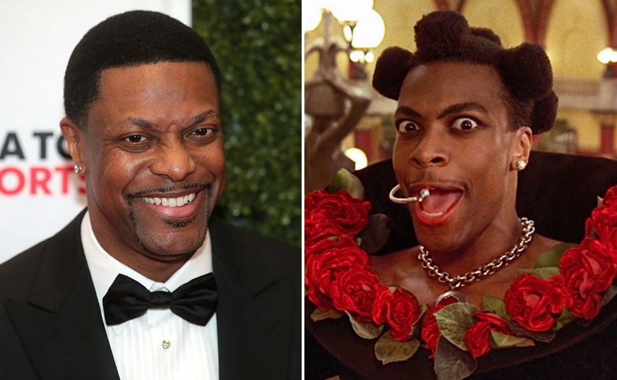 Chris Tucker - Ruby Rhod | 9 actores asombrosos que siempre serán conocidos en ese papel | Berer