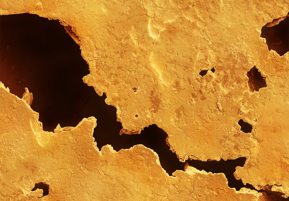 Símbolo bajo el microscopio