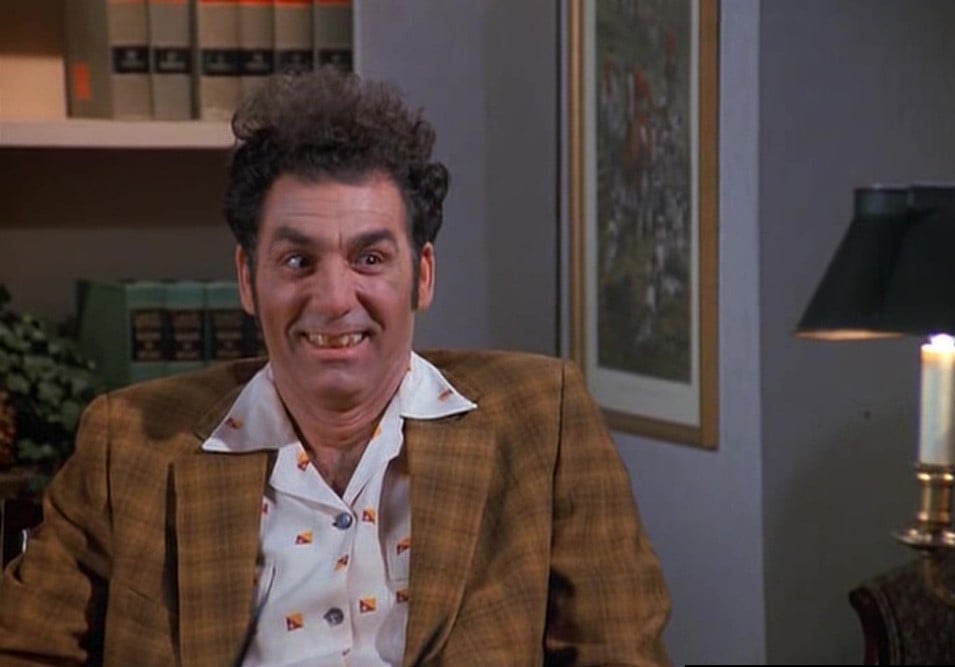 Cosmo Kramer - Seinfeld | 8 de las mejores sesiones de todos los tiempos | Bayas cerebrales
