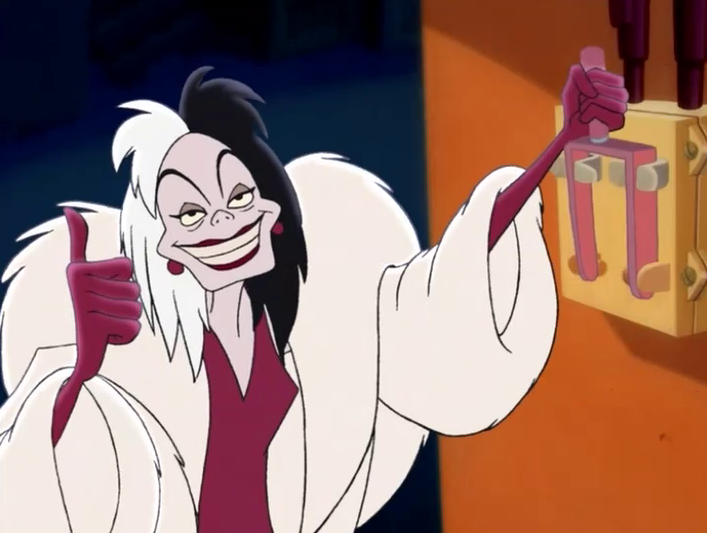 Cruella de Vil, 101 dálmatas | La mayor mujer malvada de Disney | Bayas cerebrales