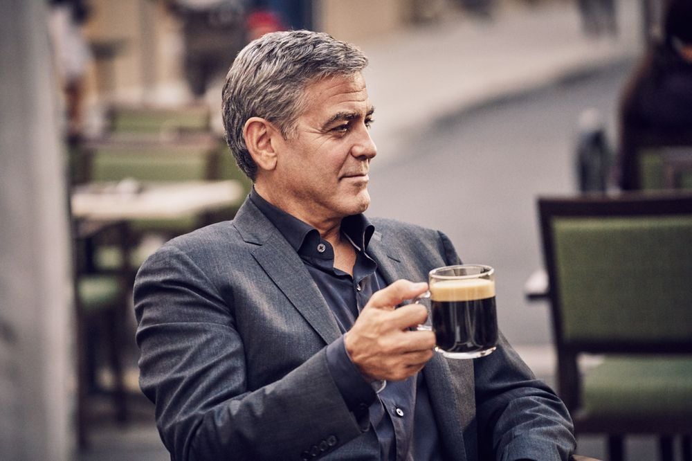 George Clooney - Nespresso | 7 Transacciones más grandes para el establecimiento de celebridades | Bayas cerebrales