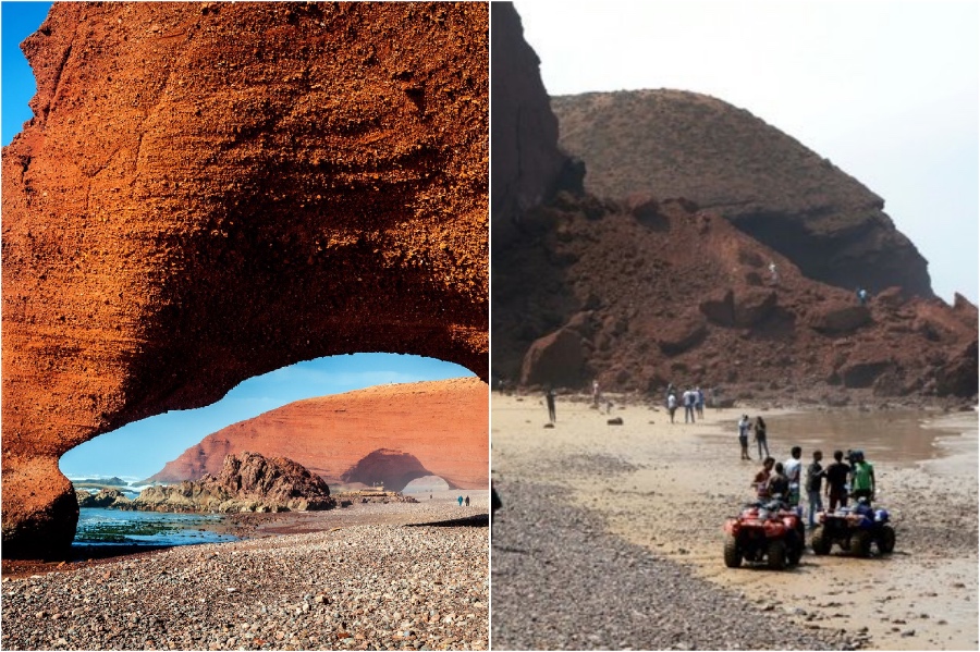 Rock Archways Legzira Beach, Marruecos | Hemos perdido atracciones históricas en los últimos 5 años | Cerebro 