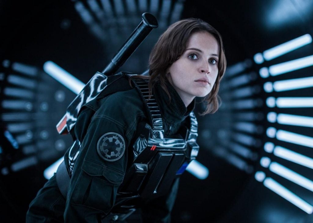 Jyn erso y otros rebeldes - "Pícaro uno. Historia de Star Wars:" (2016) | 7 Las muertes heroicas más sorprendentes de las películas | Bayas cerebrales