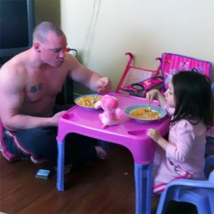 A los niños les encanta conseguir un desastre, tratarlo. 5