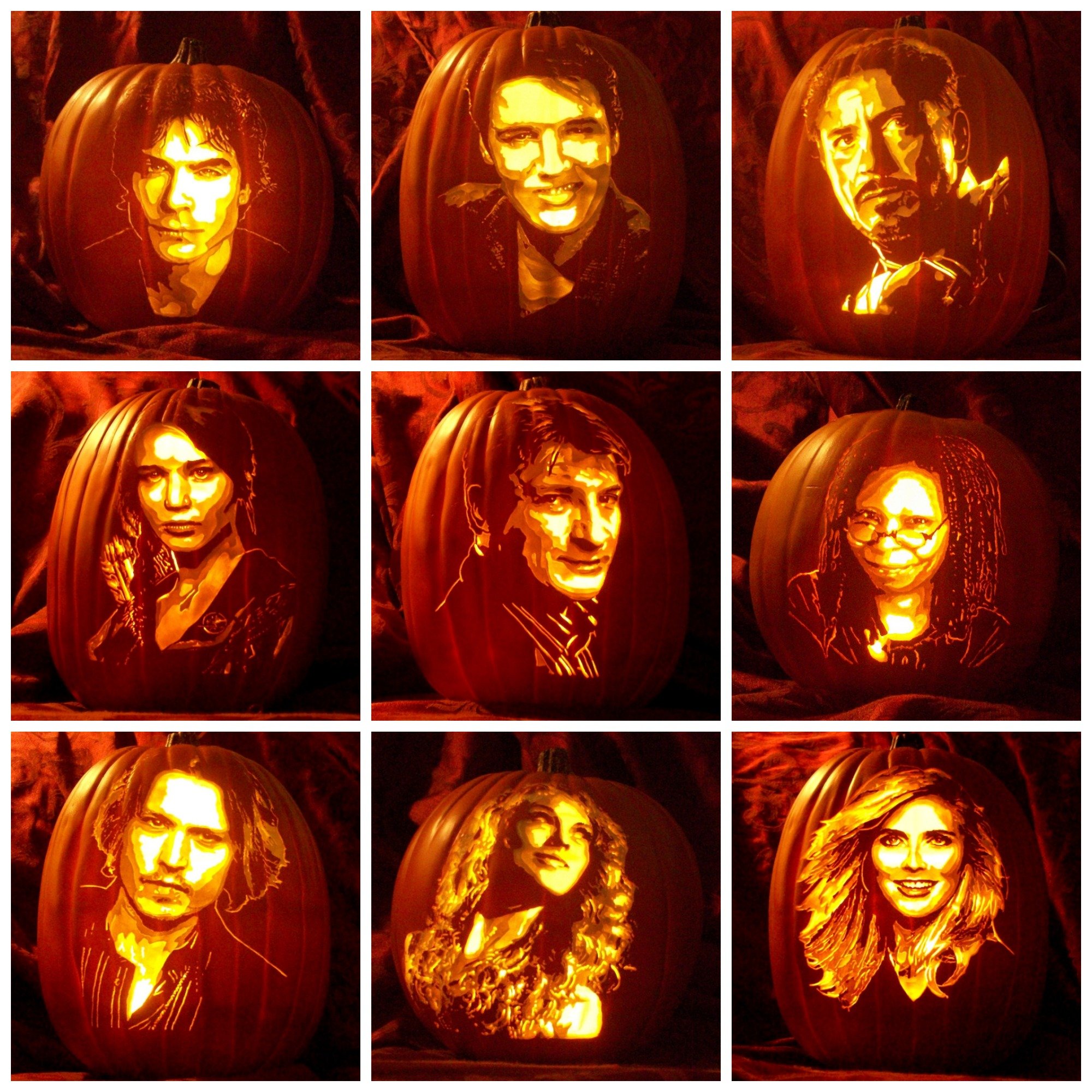 Instalación de grabado de calabaza de Halloween 13