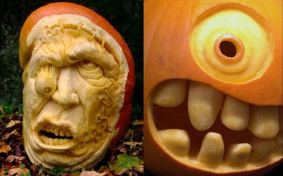 Tallas de calabaza de Halloween alucinantes 4: