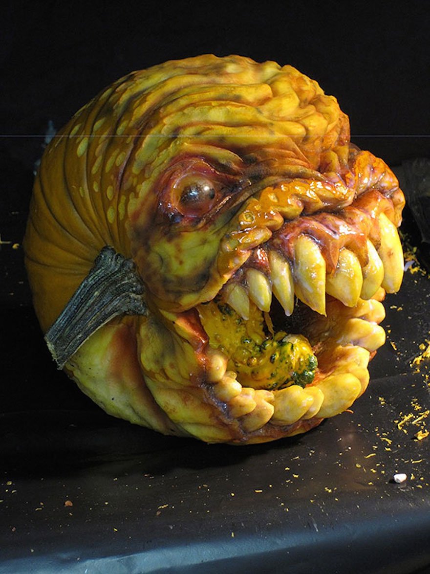Tallas de calabaza de Halloween Mindowing 7: