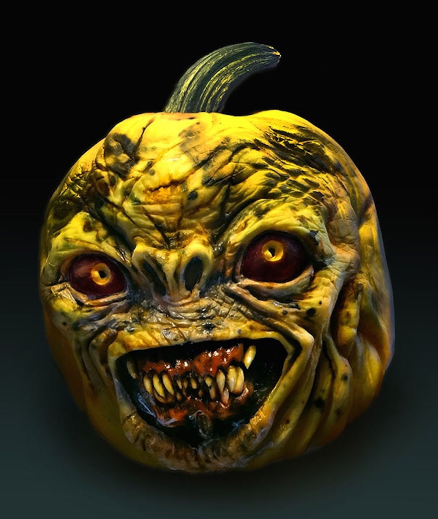 Tallas de calabaza de Halloween alucinantes 8: