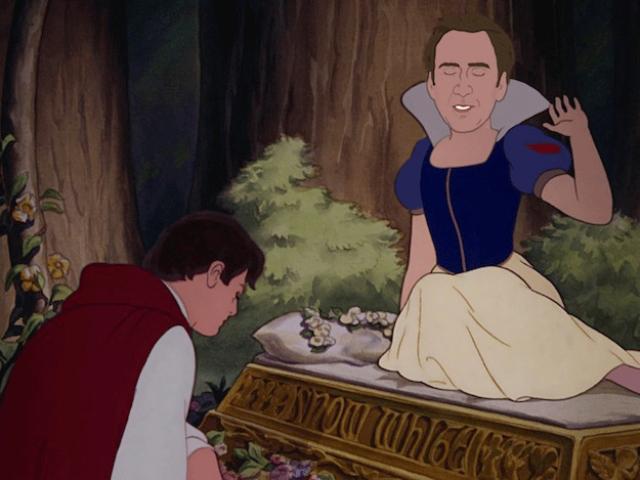 Nicolas Cage Sleeping Beauty