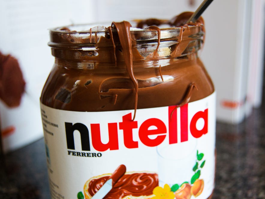 Nutella | 10 alimentos garantizados para hacerte feliz | Bayas cerebrales