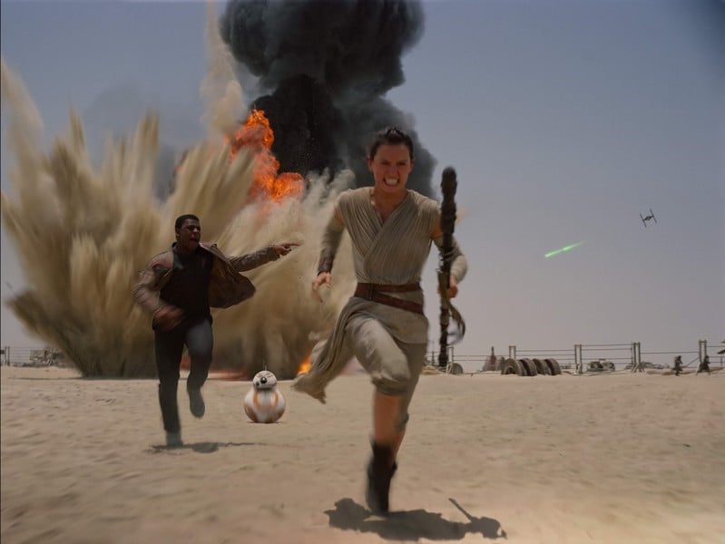 Star Wars. La fuerza está despertando | 10 mejores películas de acción con personajes principales de mujer fuerte | Bayas cerebrales