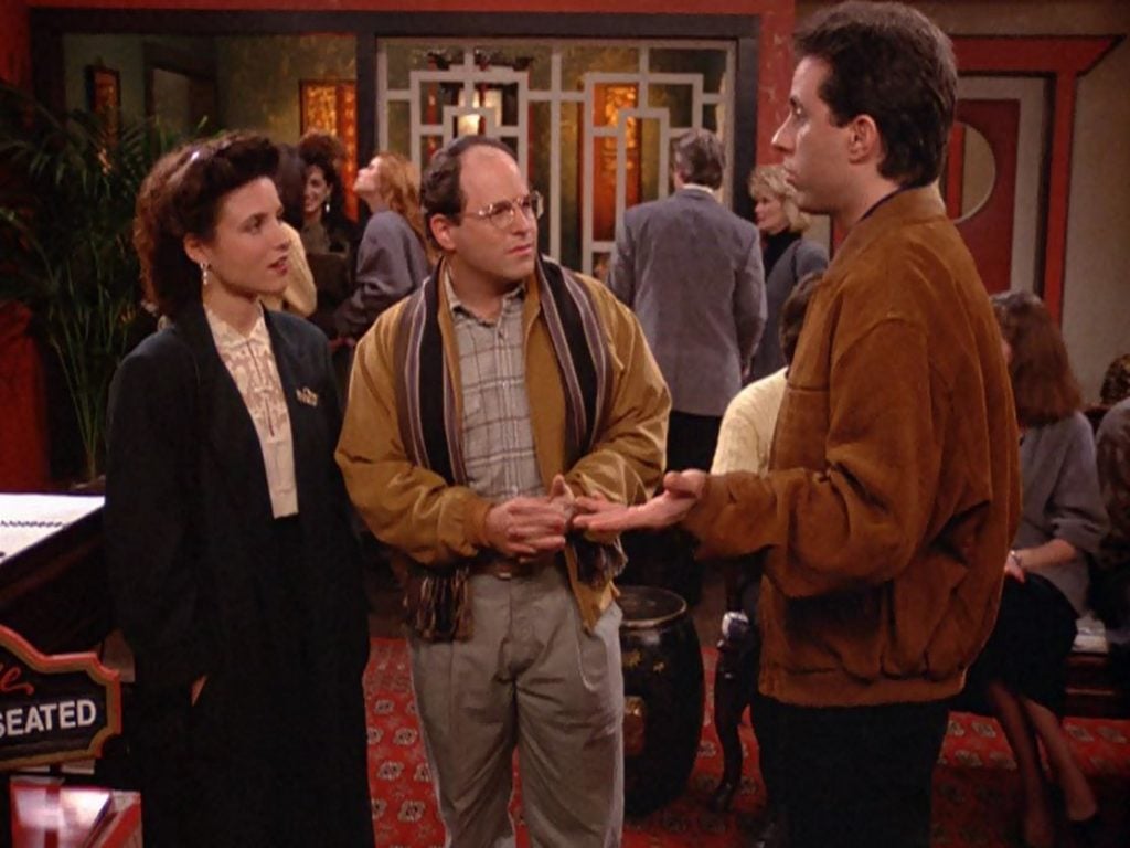 Seinfeld | 6 espectáculo inolvidable de los 90 para regresar | Bayas cerebrales