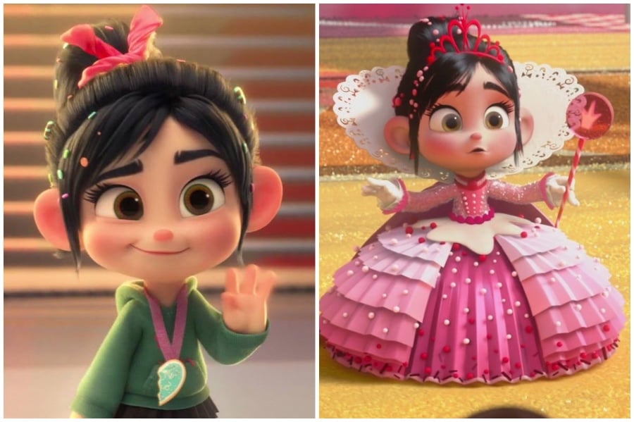 Vanelope, von Schwinz, ruined-it ralph | 10 personajes para ser princesas formales de Disney | Bayas cerebrales