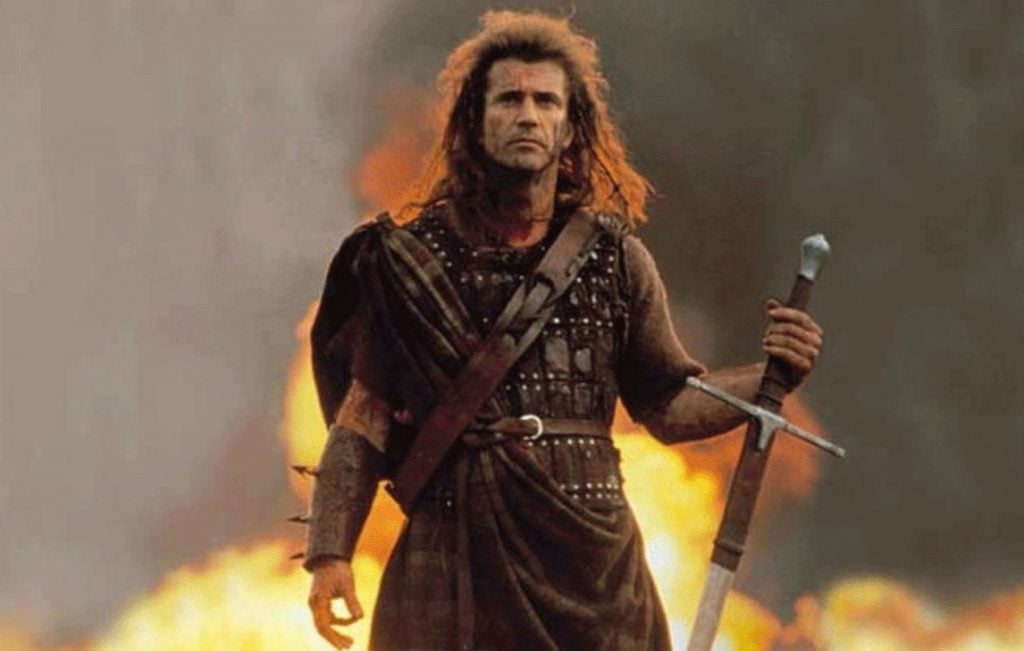 William Wallace - "Valentía" (1995) | 7 Las muertes heroicas más sorprendentes de las películas | Bayas cerebrales