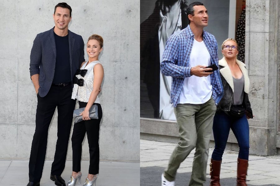 Wladimir Klitschko y Hayden Panettiere | 10 parejas famosas con la diferencia de la mayor altura | Cerebro