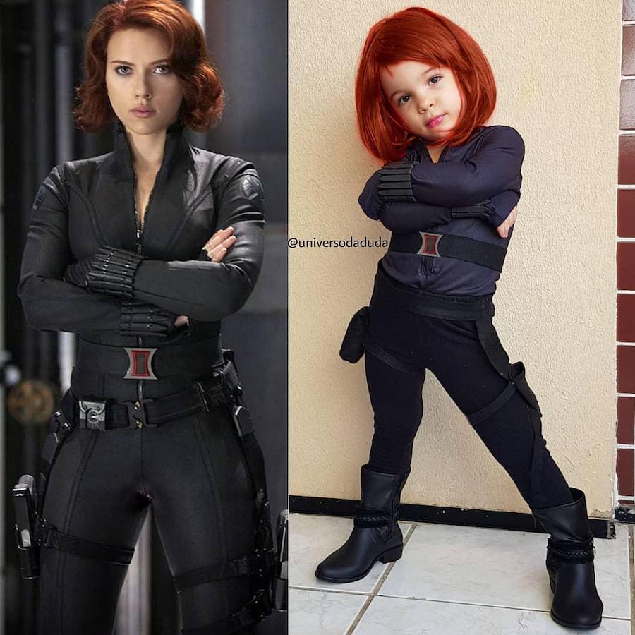 Black Widow Cosplay | Estás celoso del universo más joven | Bayas cerebrales