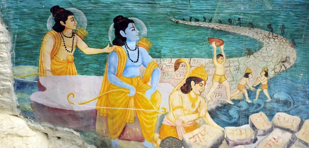 Ramayana | ¿Podría ser este el más antiguo? "Puente mágico:" Conectando India y Sri Lanka. | Bayas cerebrales
