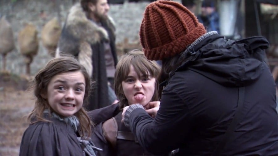 Game of Thrones # 3 | Detrás de la escena de la escena y las fotos | Bayas cerebrales
